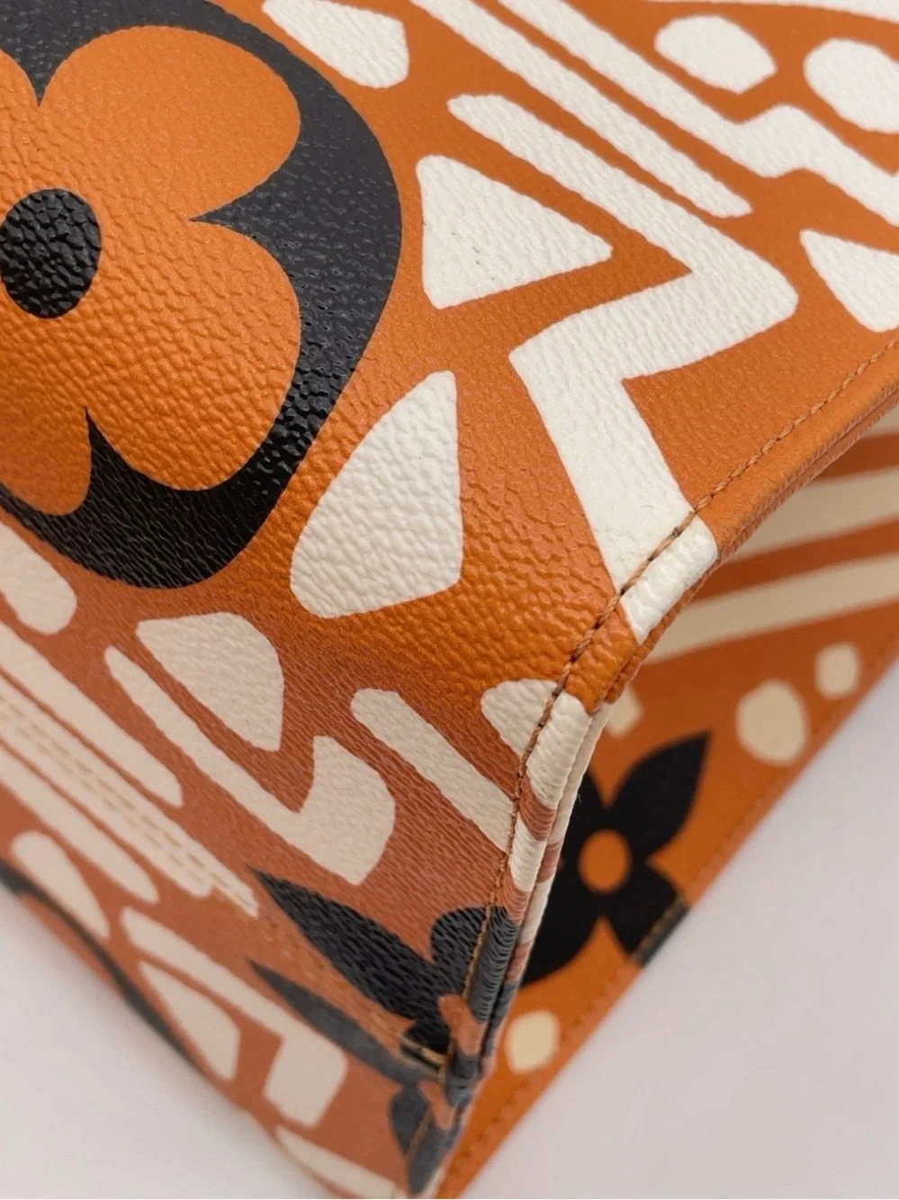 Louis Vuitton Crafty Monogram Giant Cream Caramel Onthego GM